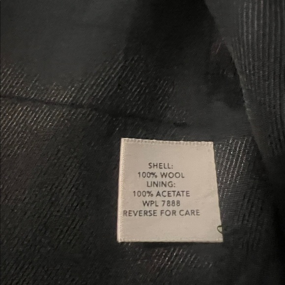 ANNE KLEIN WOOL PEA COAT size 10 - Picture 4 of 5